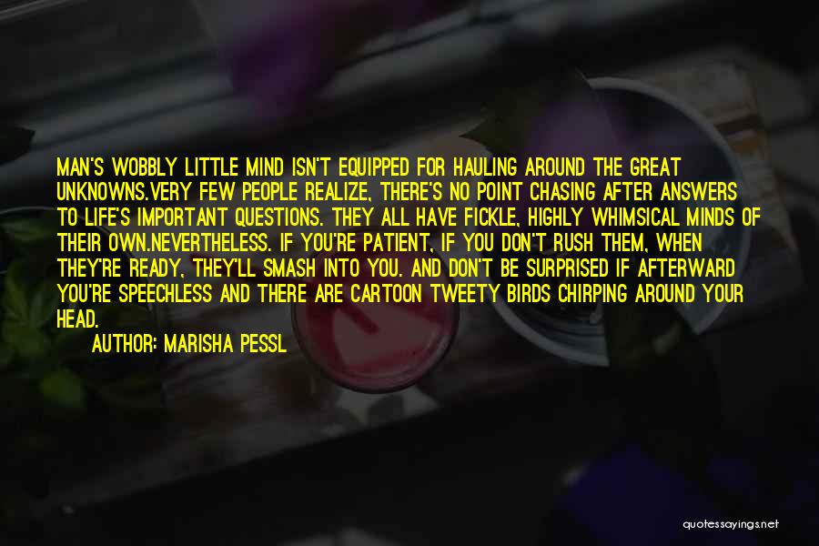 Rush Of Life Quotes By Marisha Pessl