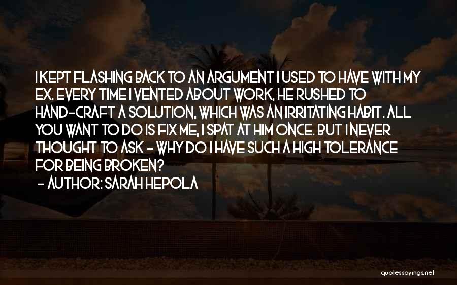 Rushed Work Quotes By Sarah Hepola