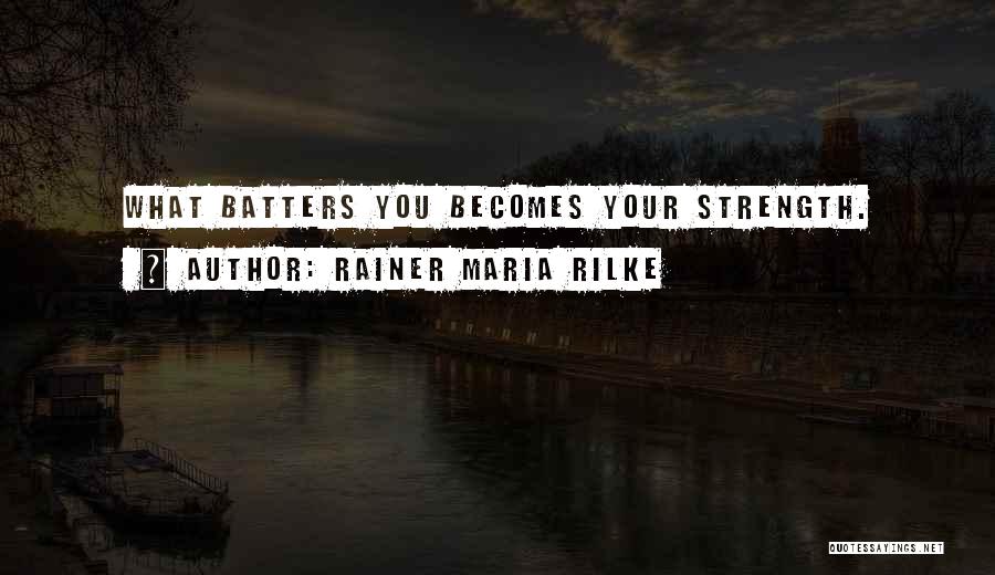 Rushing Water Quotes By Rainer Maria Rilke