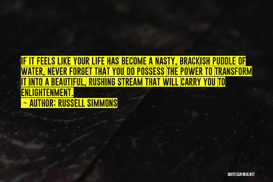 Rushing Water Quotes By Russell Simmons