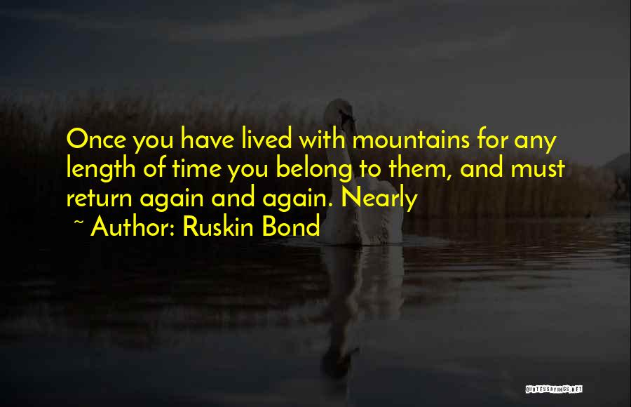 Ruskin Bond Quotes 1108610