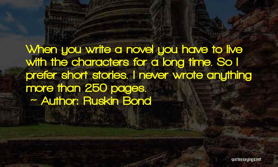 Ruskin Bond Quotes 1531512