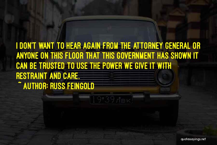 Russ Feingold Quotes 1684891