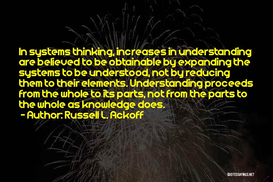 Russell L. Ackoff Quotes 1895886