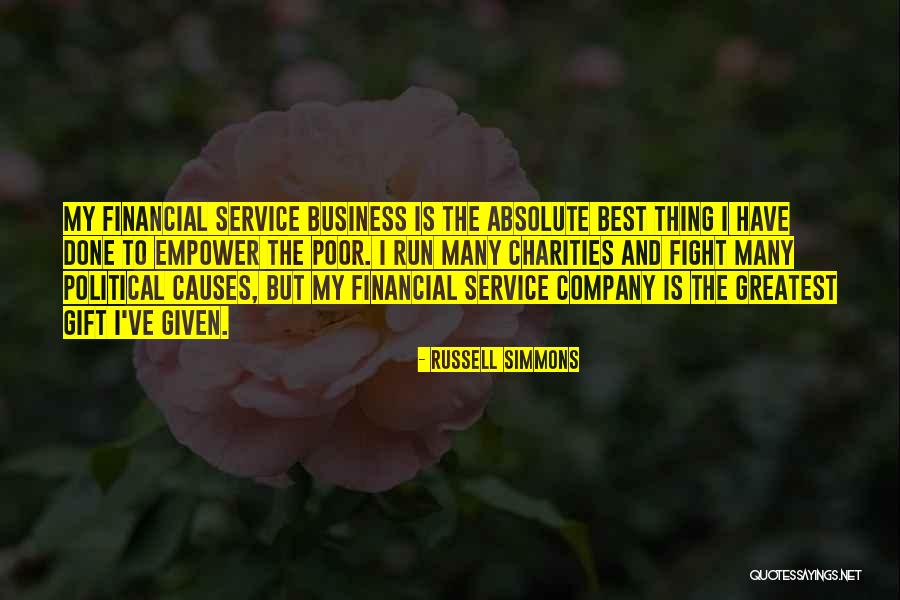 Russell Simmons Business Quotes By Russell Simmons