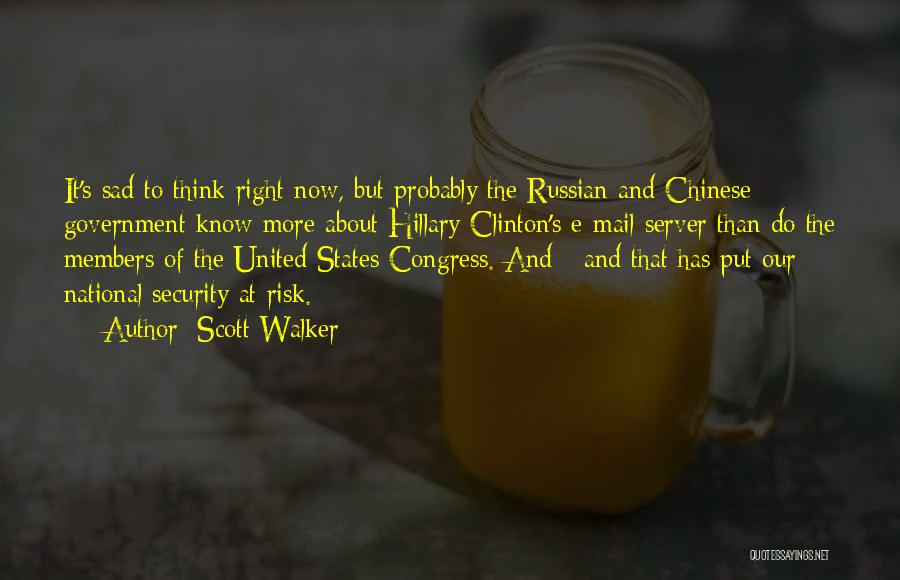 Russian Government Quotes By Scott Walker
