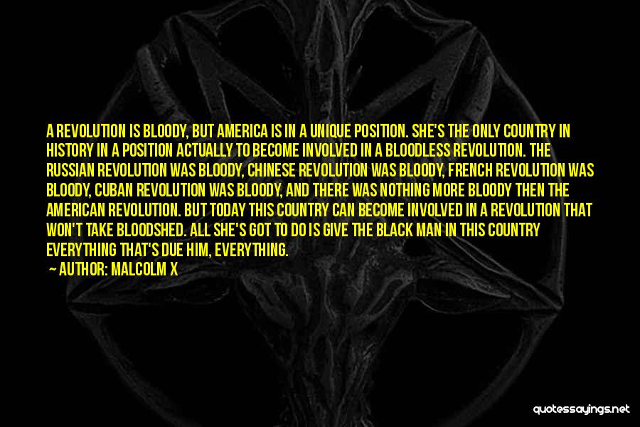 Russian Revolution Quotes By Malcolm X