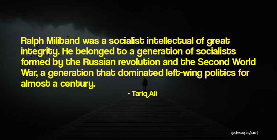 Russian Revolution Quotes By Tariq Ali