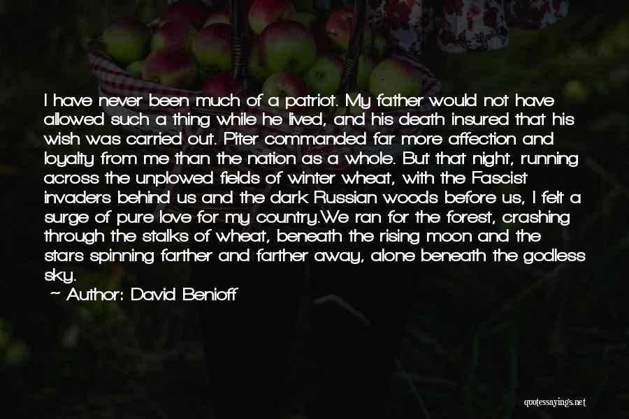 Russian Winter Quotes By David Benioff