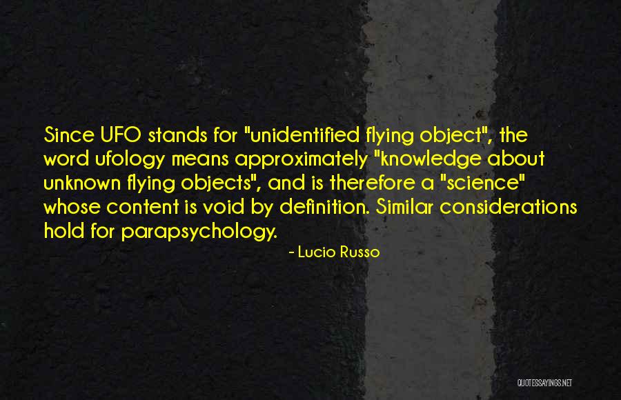 Russo Quotes By Lucio Russo