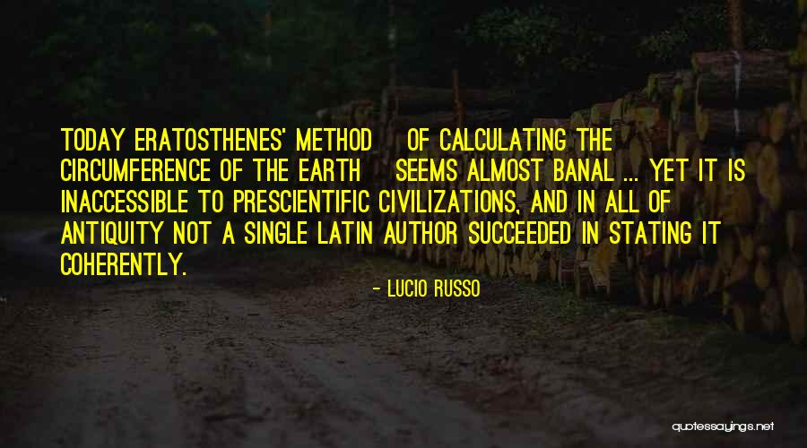 Russo Quotes By Lucio Russo