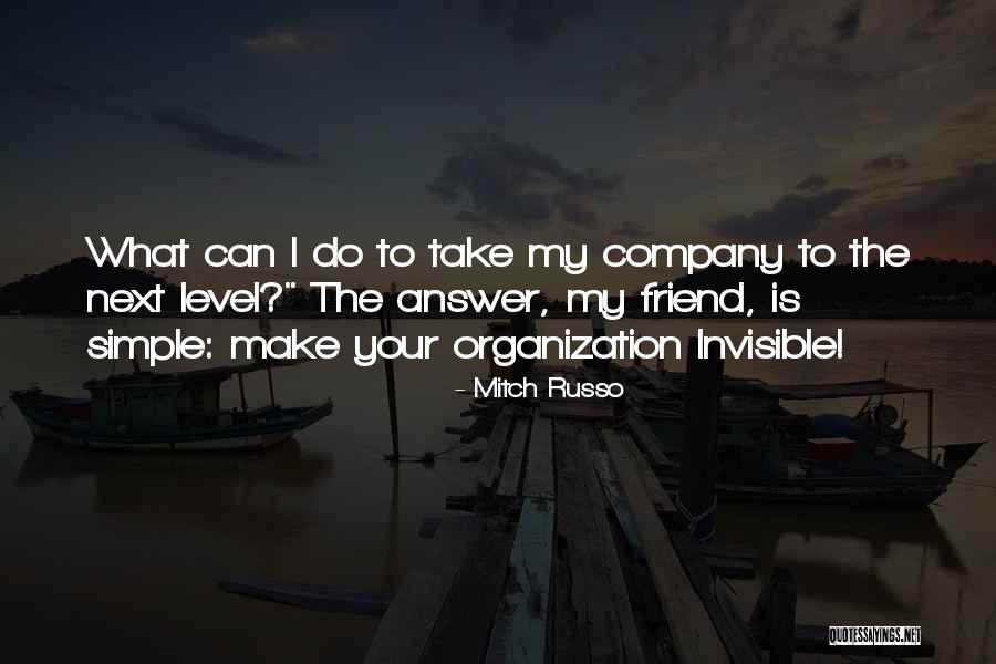 Russo Quotes By Mitch Russo