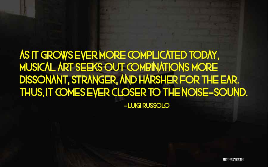 Russolo Luigi Quotes By Luigi Russolo Russolo Luigi Quotes By Luigi Russolo