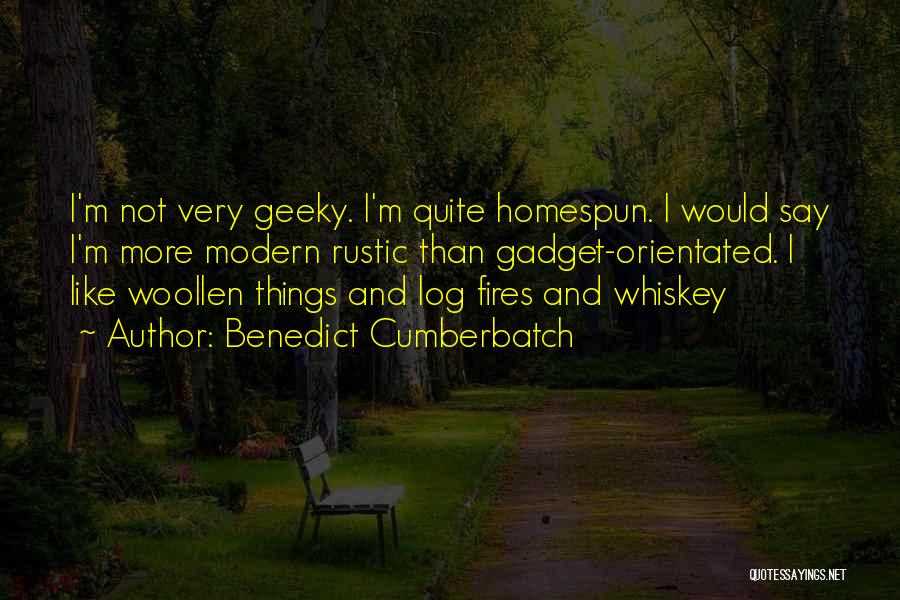 Rustic Quotes By Benedict Cumberbatch