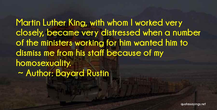 Rustin Quotes By Bayard Rustin