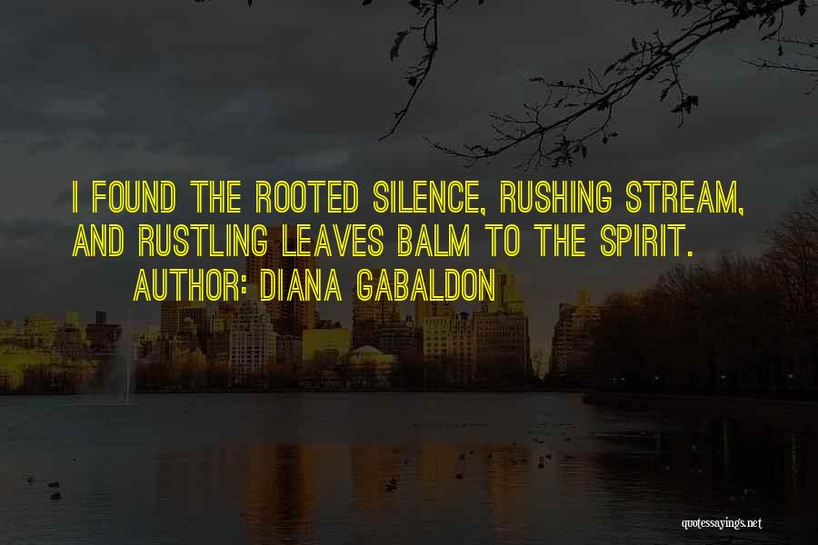 Rustling Leaves Quotes By Diana Gabaldon