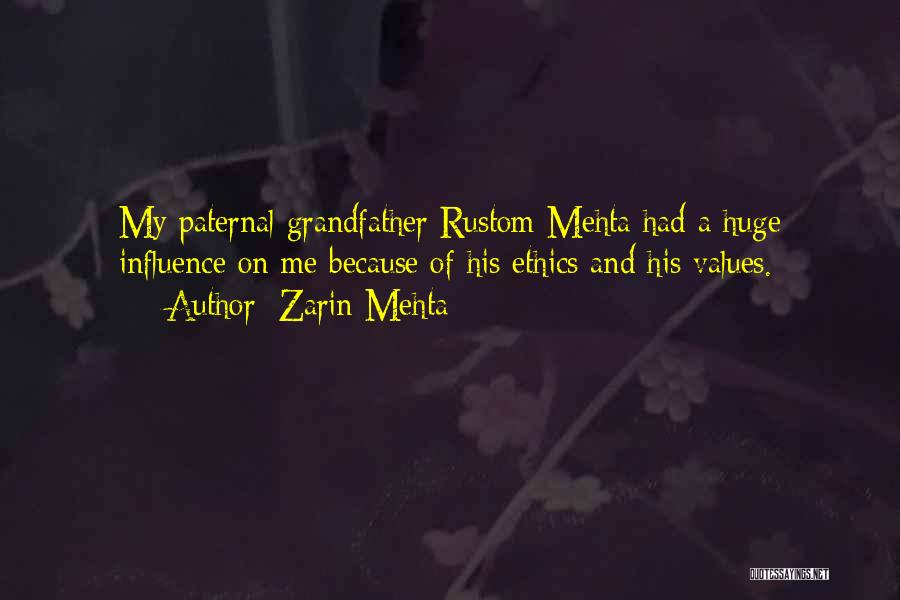 Rustom Quotes By Zarin Mehta