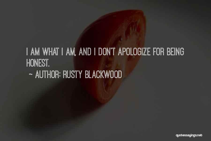 Rusty Blackwood Quotes 184934