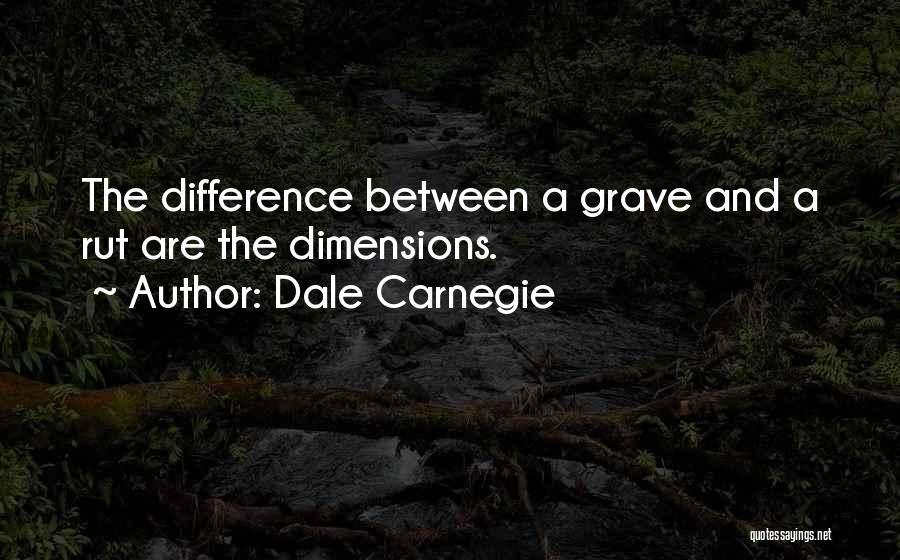Rut Quotes By Dale Carnegie