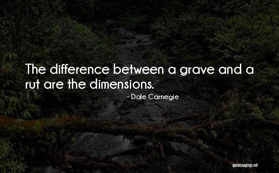 Rut Quotes By Dale Carnegie