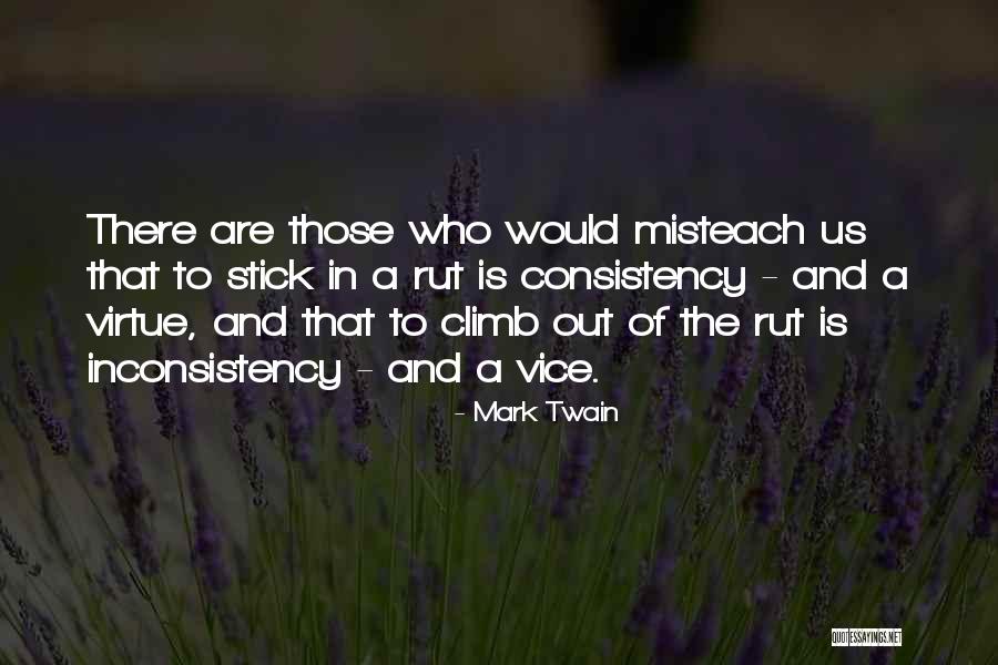 Rut Quotes By Mark Twain Rut Quotes By Mark Twain