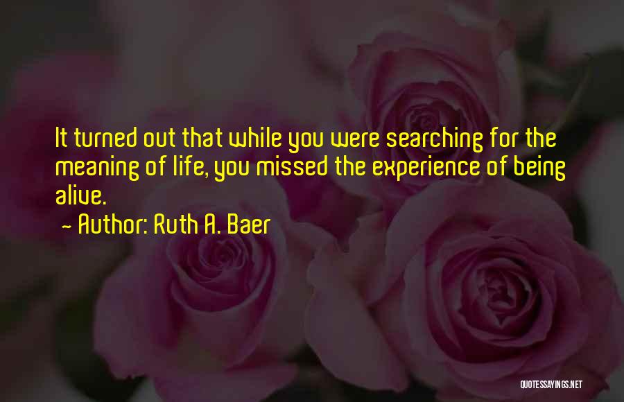 Ruth A. Baer Quotes 772538