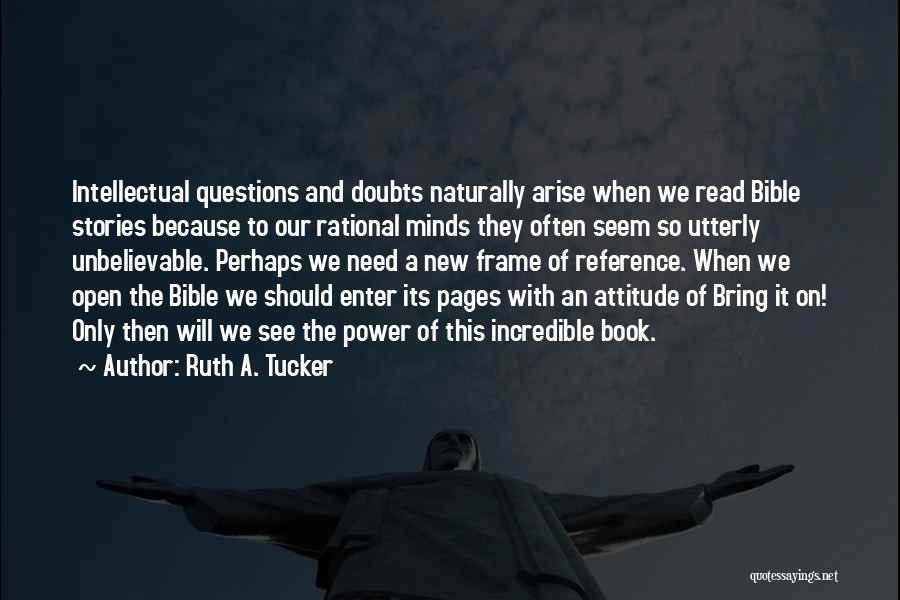 Ruth A. Tucker Quotes 420911