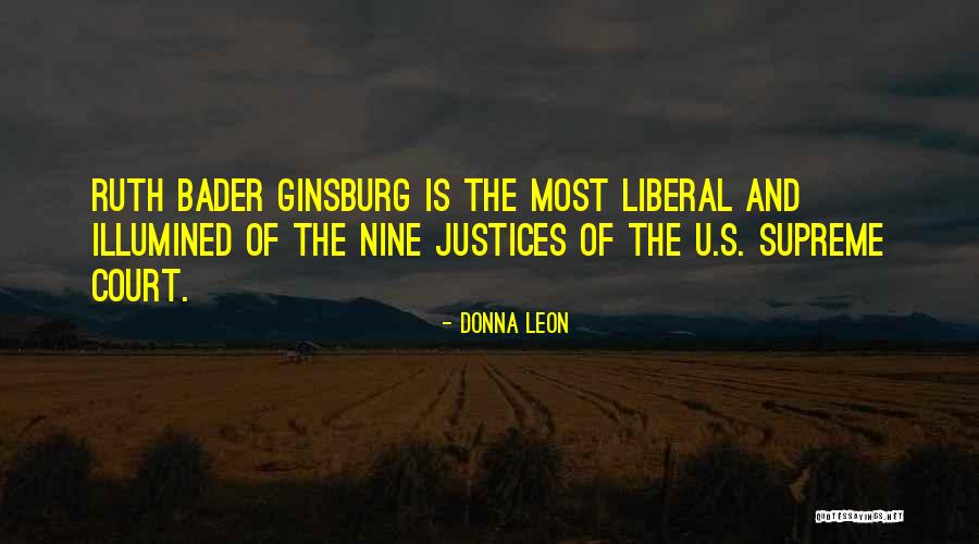 Ruth Bader Ginsburg Best Quotes By Donna Leon Ruth Bader Ginsburg Best Quotes By Donna Leon