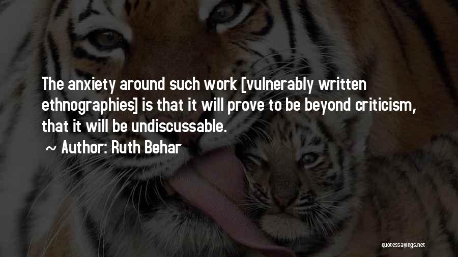 Ruth Behar Quotes 91685