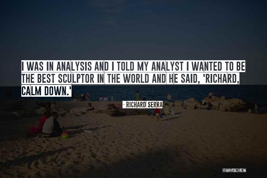 Ruth Buggs Quotes By Richard Serra Ruth Buggs Quotes By Richard Serra