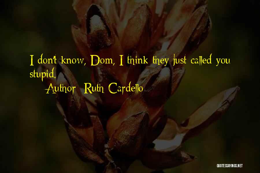 Ruth Cardello Quotes 2011513