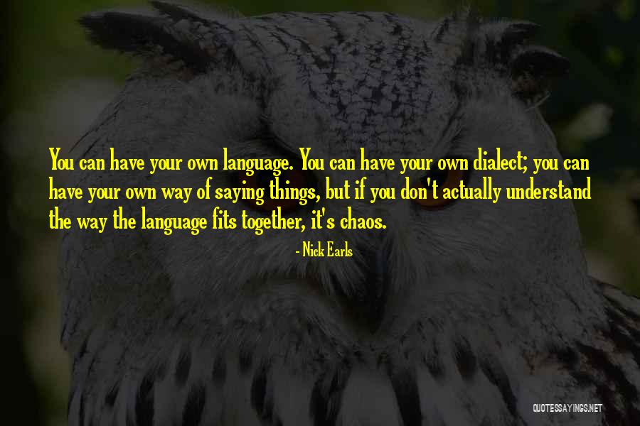 Ruth Cohn Quotes By Nick Earls Ruth Cohn Quotes By Nick Earls
