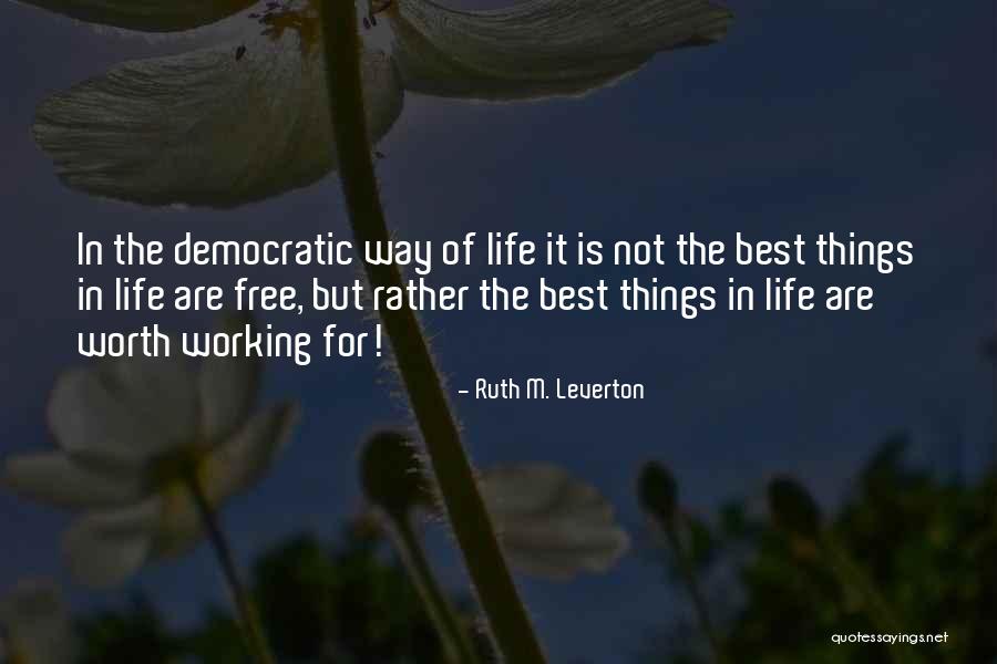 Ruth M. Leverton Quotes 1880476