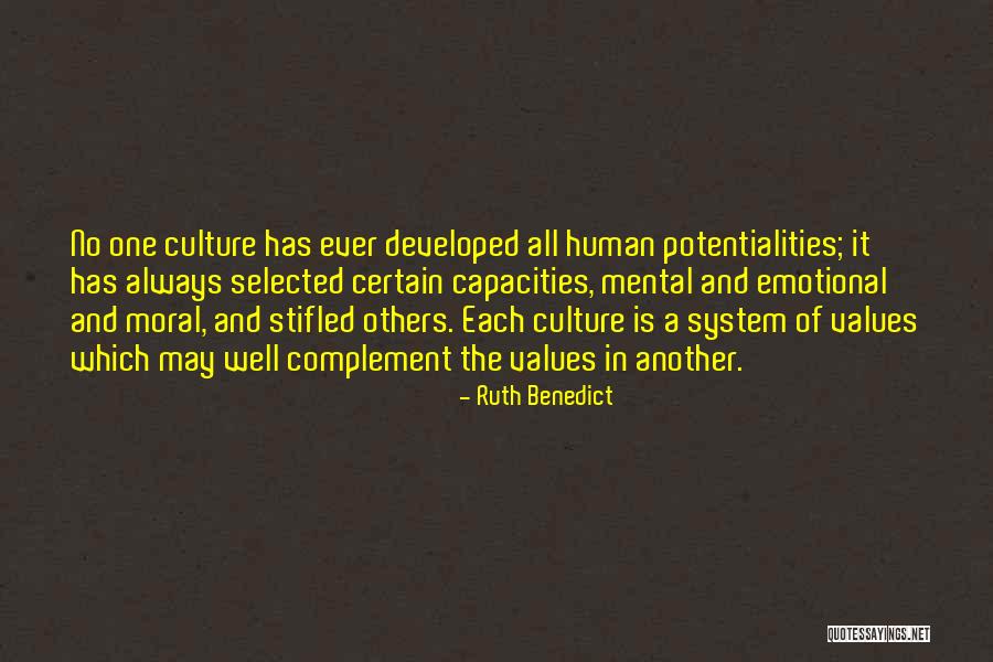 Ruth May Quotes By Ruth Benedict