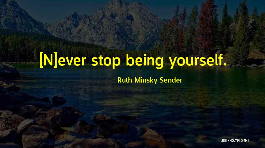 Ruth Minsky Sender Quotes 1956576