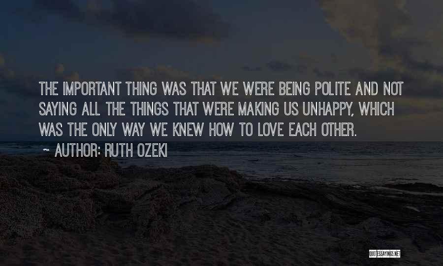 Ruth Ozeki Quotes 281095