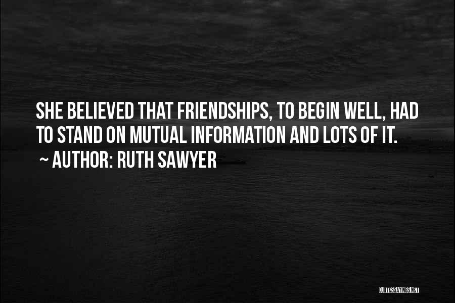 Ruth Sawyer Quotes 651208