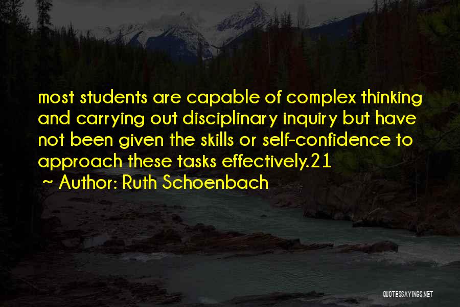 Ruth Schoenbach Quotes 1915500