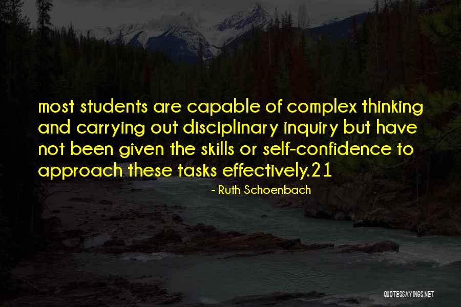 Ruth Schoenbach Quotes 1915500