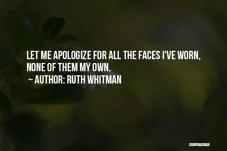 Ruth Whitman Quotes 234606