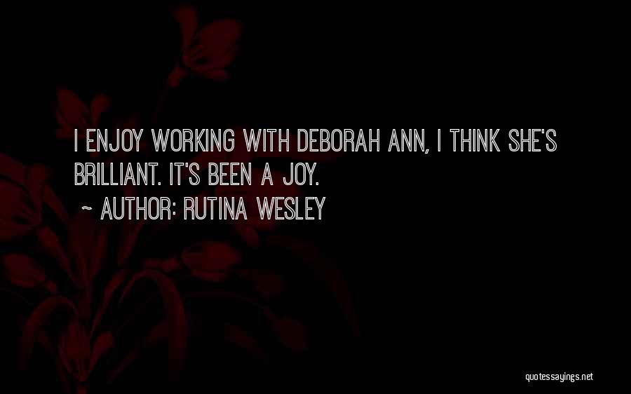 Rutina Wesley Quotes 102691