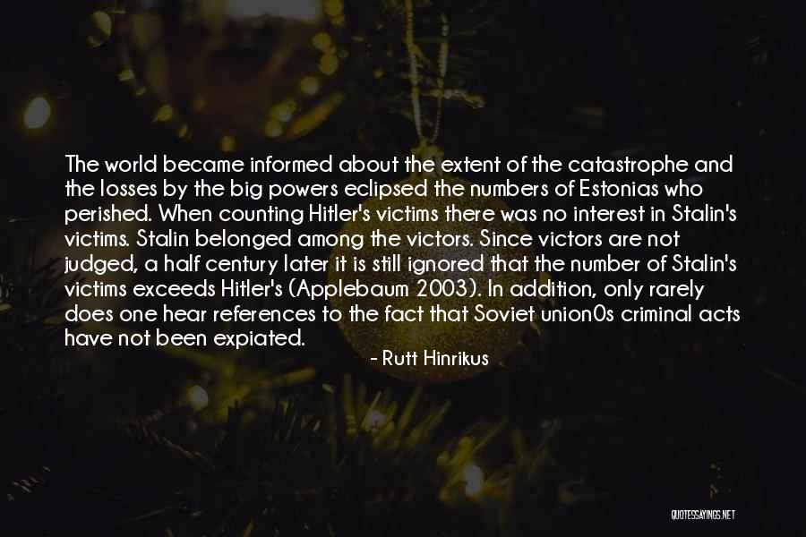 Rutt Hinrikus Quotes 1899459