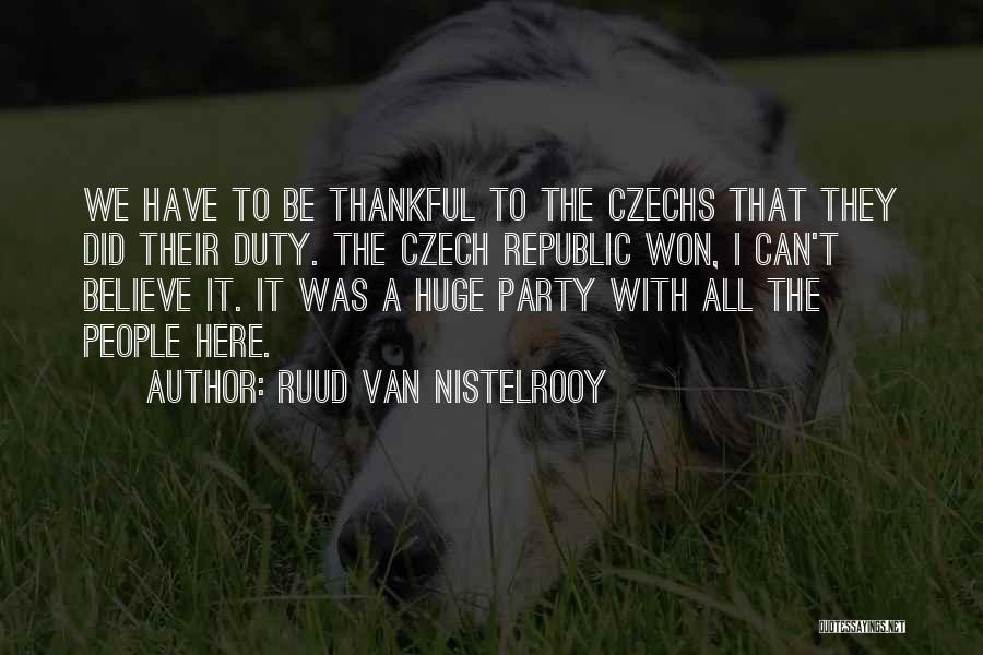 Ruud Van Nistelrooy Quotes 1290072