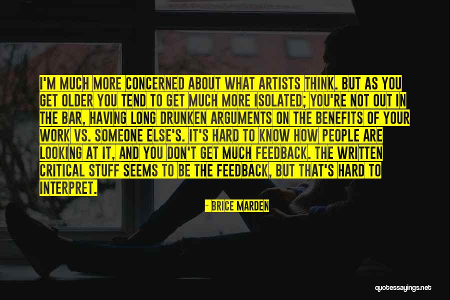 Ruwart Motors Quotes By Brice Marden Ruwart Motors Quotes By Brice Marden