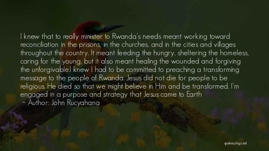 Rwanda Quotes By John Rucyahana