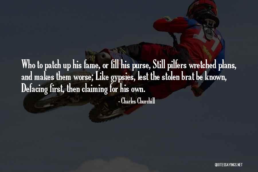 Rx 135 Quotes By Charles Churchill Rx 135 Quotes By Charles Churchill