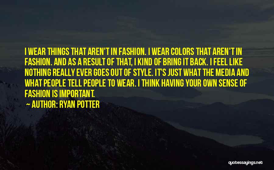 Ryan Potter Quotes 155005