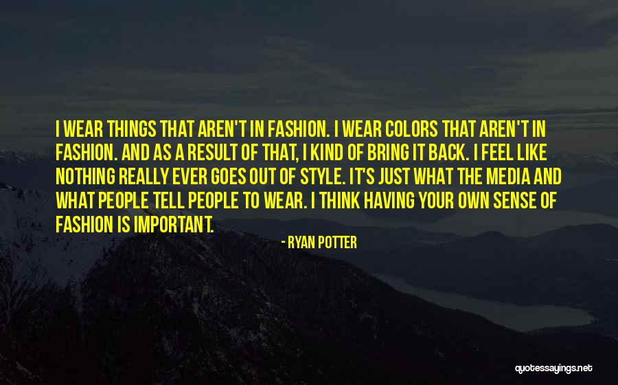 Ryan Potter Quotes 155005 Ryan Potter Quotes 155005