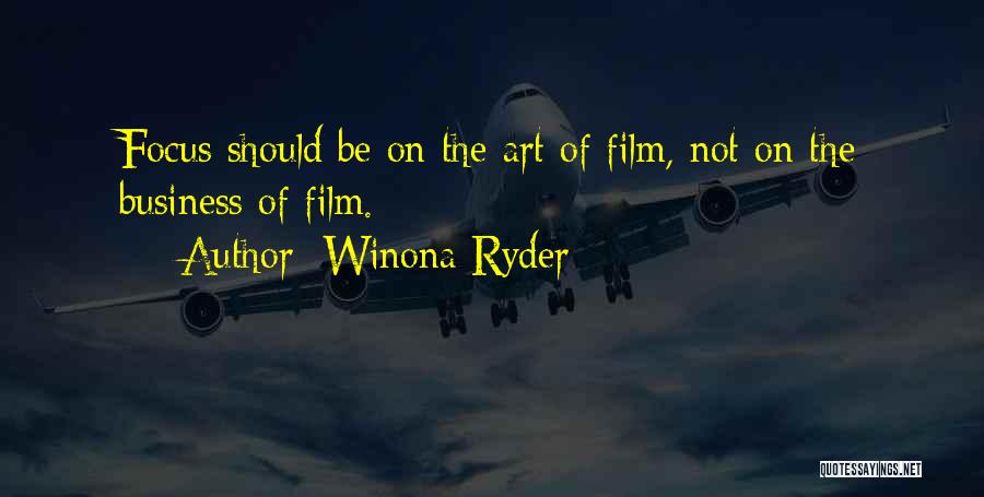 Ryder Quotes By Winona Ryder