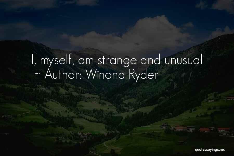 Ryder Quotes By Winona Ryder